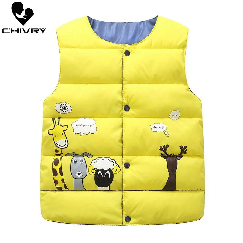Осень-зима 2019 новый шерстяной жилет без рукавов для мальчиков и девочек куртка с