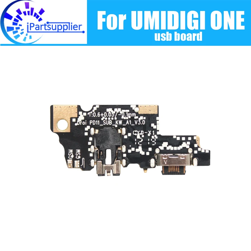 Usb плата UMIDIGI ONE 100% оригинал новинка зарядная с usb разъемом Сменные аксессуары для