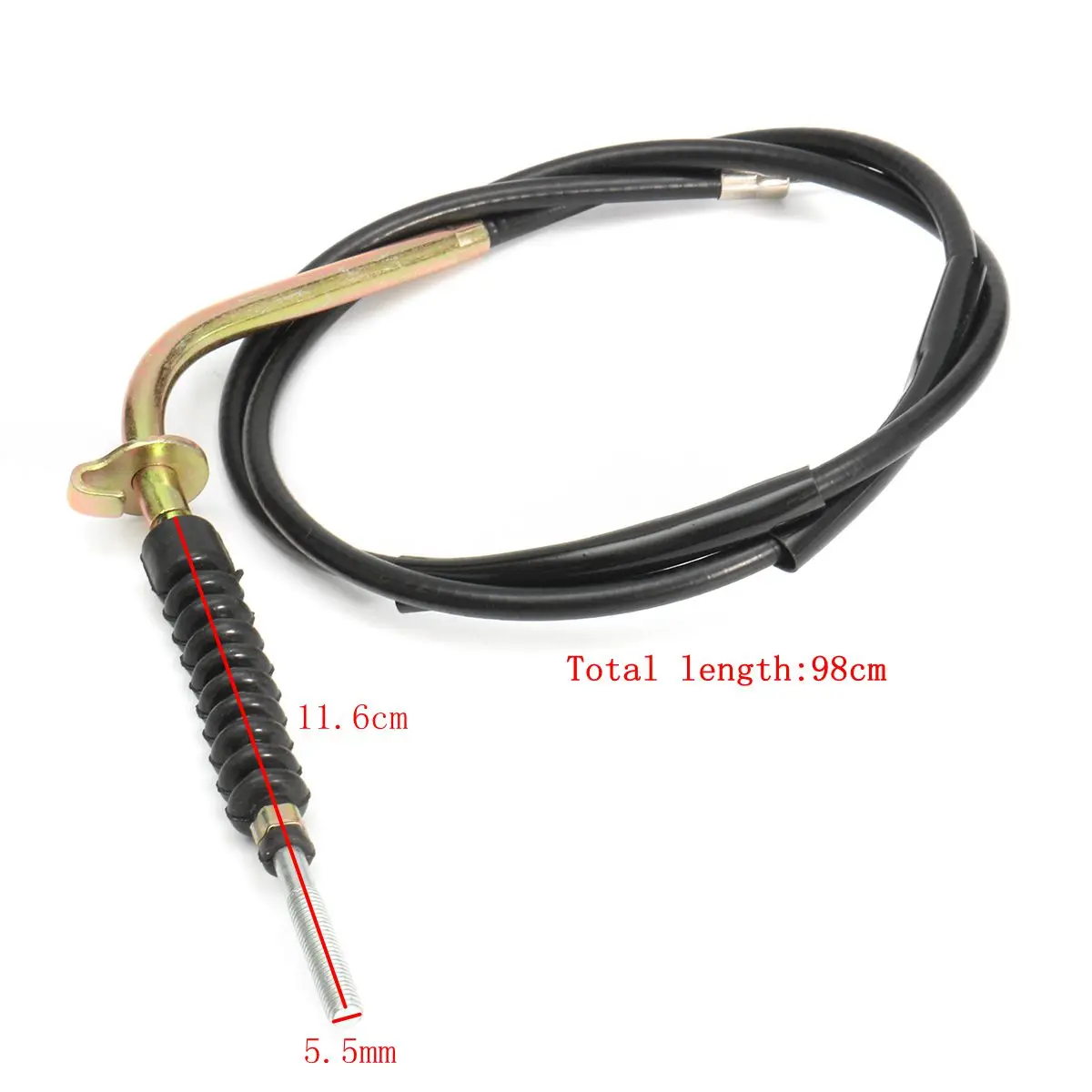 

Pair Motorcycle Front Brake Cable Lines For Suzuki LT80 1999-2001 ATV Quad Dirt Pit Bike