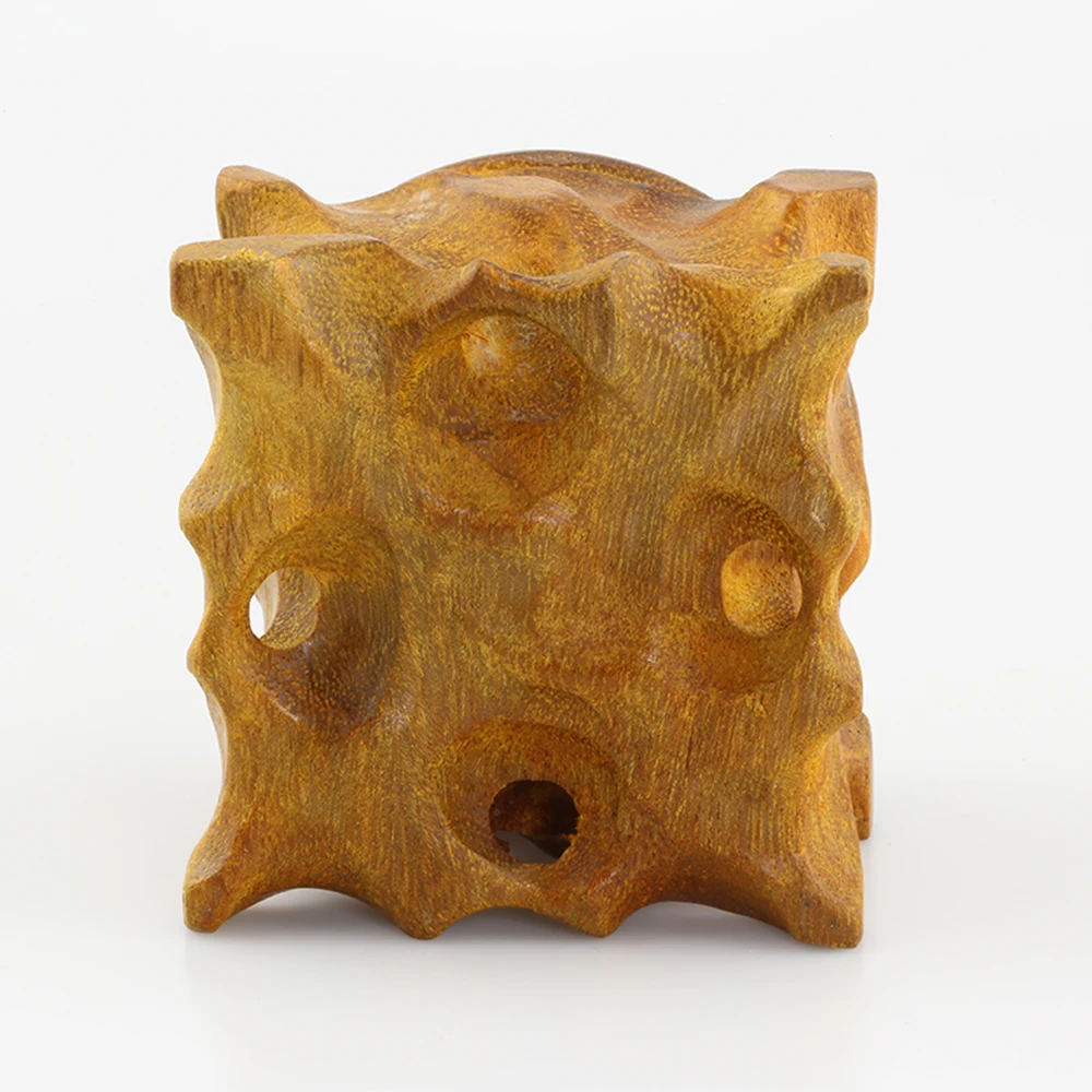 Iroko деревянная подставка для дисплея хрустальный стеклянный шар объектива