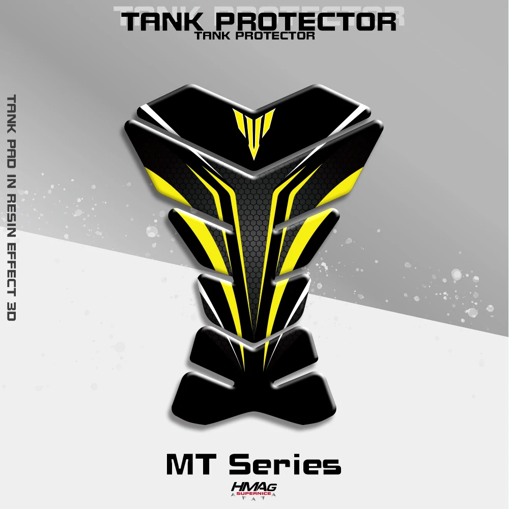 

Motorcycle Tank Pad Protector Decal Stickers For Yamaha MT FZ 01 03 07 09 10 MT Tank Pad Decorative Protector