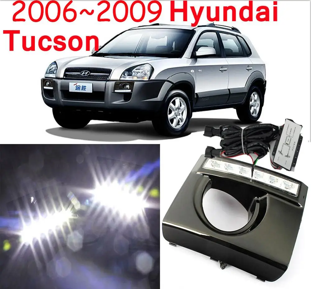 Автомобильный бампер фары Tucson головной светильник Противотуманные solaris verna 2005 ~