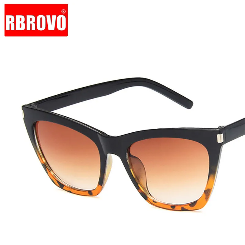 

RBROVO 2021 винтажные классические леопардовые Солнцезащитные очки женские зеркальные очки мужские ретро металлические уличные Солнцезащитны...