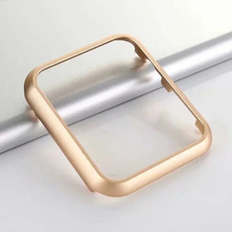 Алюминиевый Чехол для Apple Watch 42 мм 38 40 44 защитный чехол с металлической рамкой iwatch