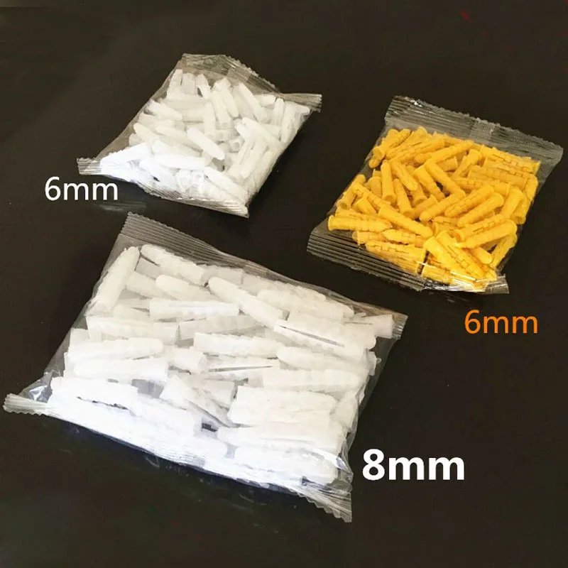 Пластиковая Расширительная пробка крепежные детали анкеры расширение анкерная