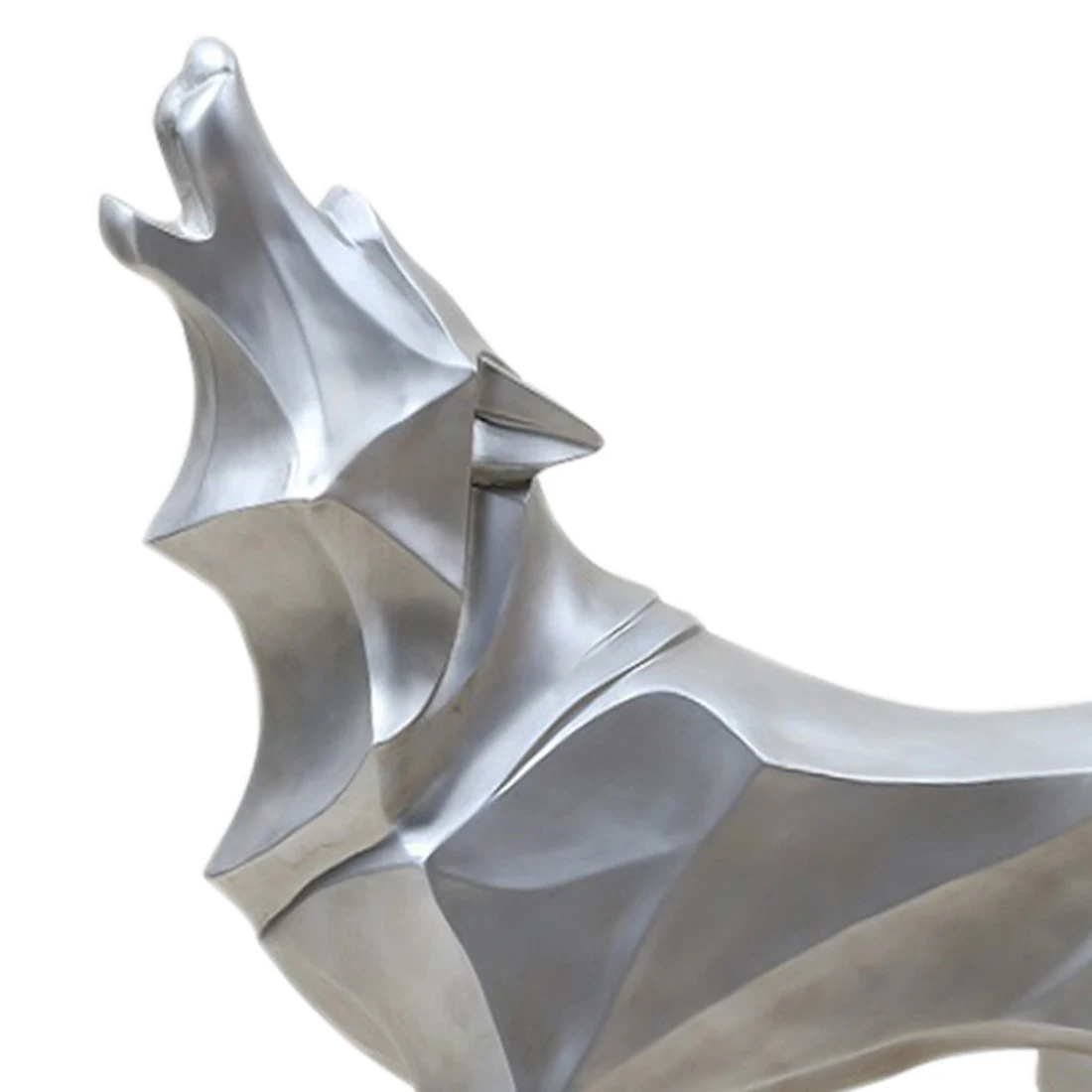 Горячая Распродажа креативные изделия из смолы украшения имитация Волчья модель