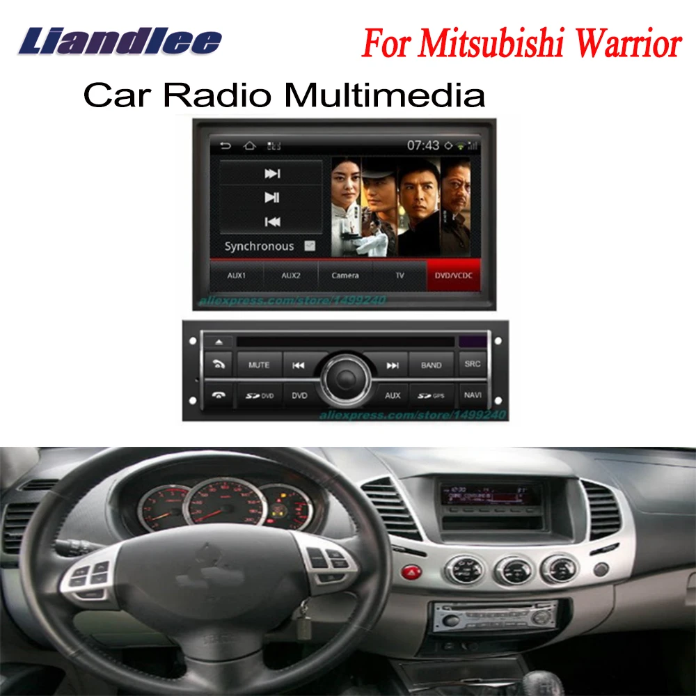 Для автомобиля Mitsubish Warrior 2005 2010 2011 2012 2013 Android мультимедийный GPS навигатор экранная