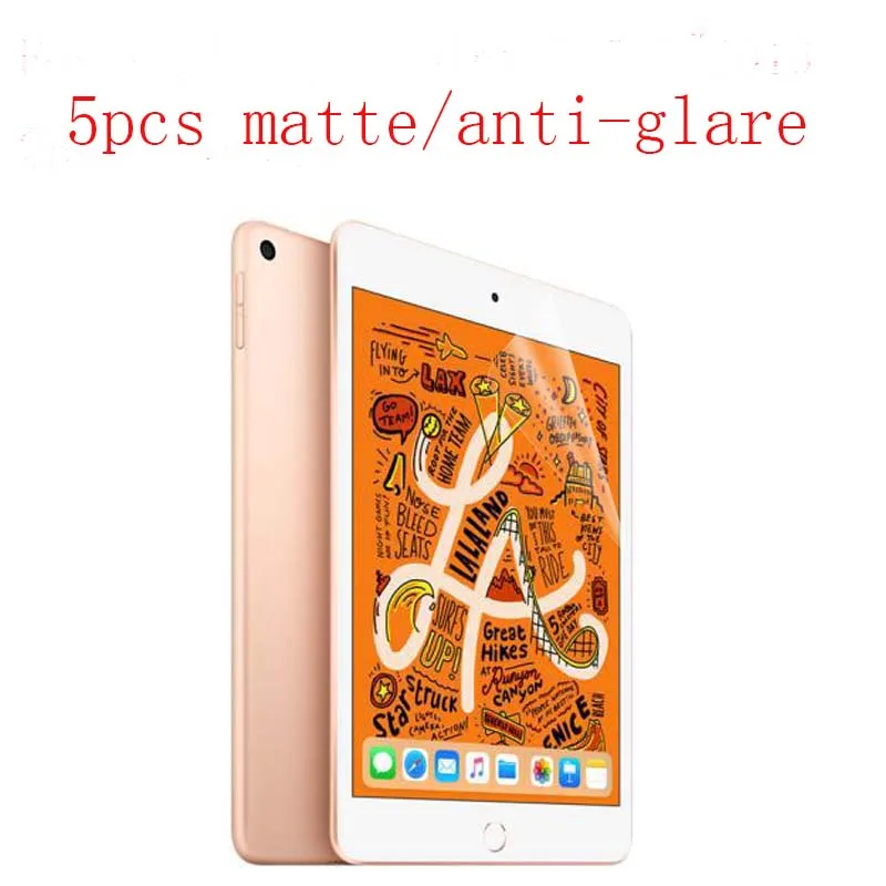 Антибликовая пленка для ЖК экрана Apple ipad mini 1/2/3/4/ipad 5 2019/ipad 6 2021 защита шт. в 1