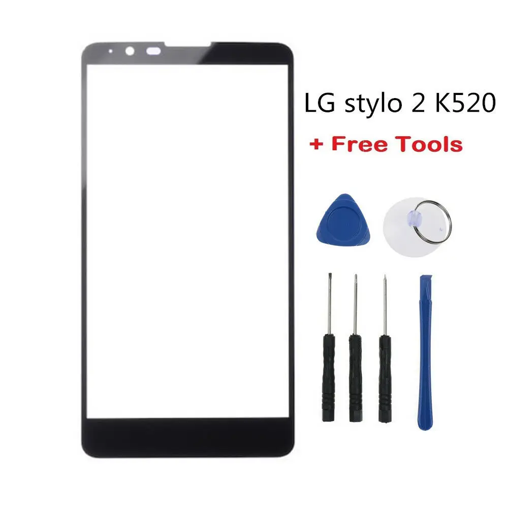 

Внешнее стекло на передний экран для LG Stylo 2 Stylus 2 LS775 K540 K520 F720L Tool