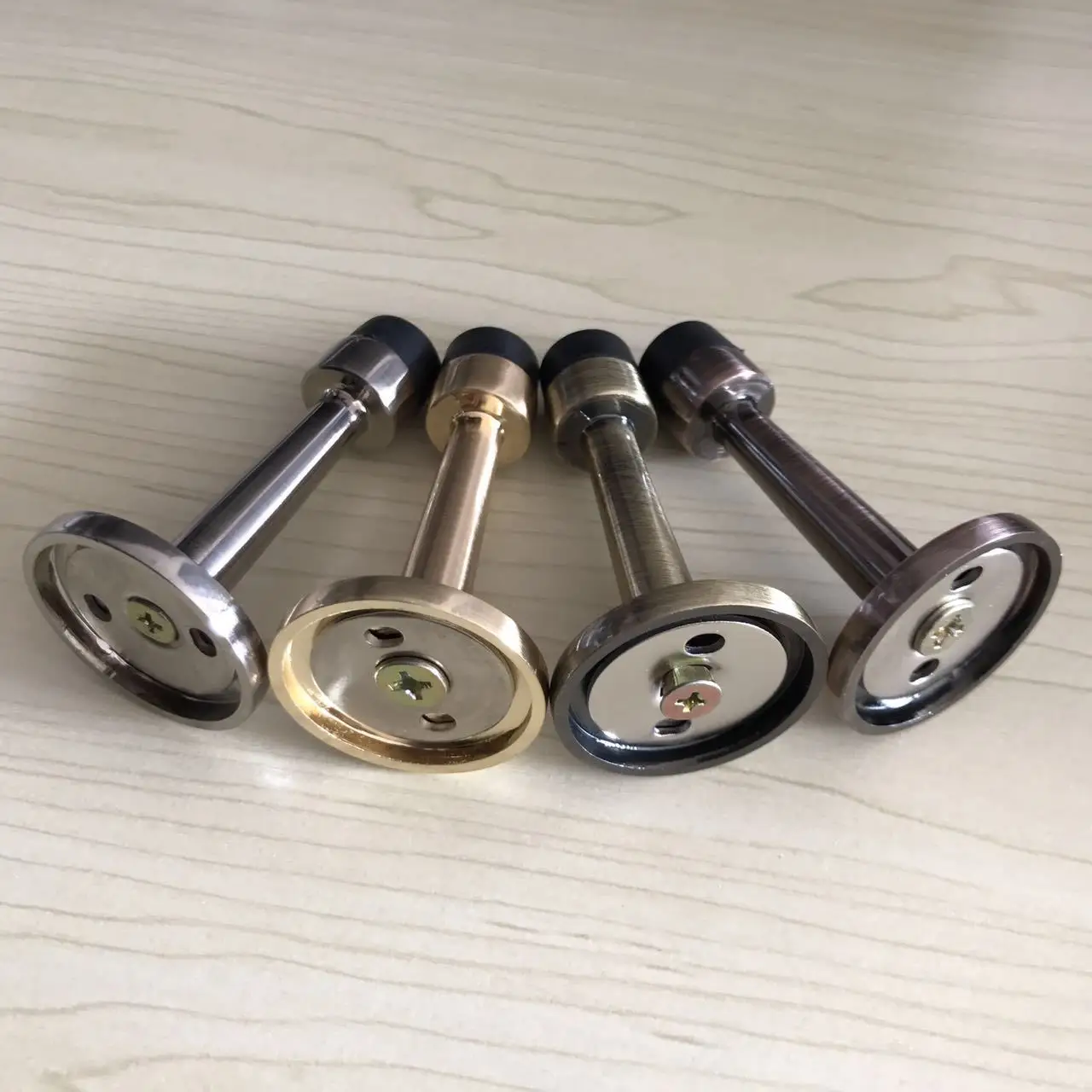 Дверной стопор из нержавеющей стали держатель для пола фитинг с винтами