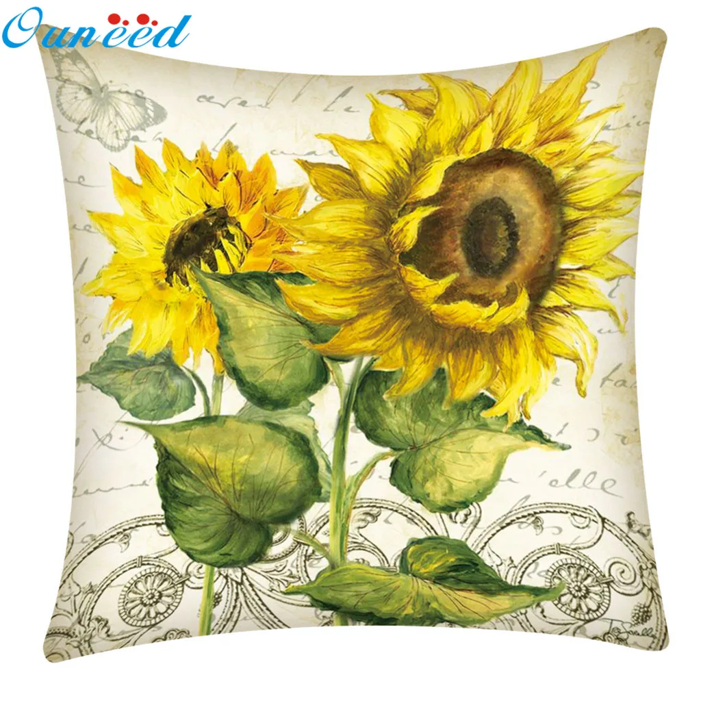 Наволочка с красивым цветочным узором наволочка 45*45 см чехлы на подушки для дома |
