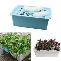 24 holes nursery hydroponic box soilless cultivation plant seedling grow system indoor planting pot cabinet garden supplies 1set