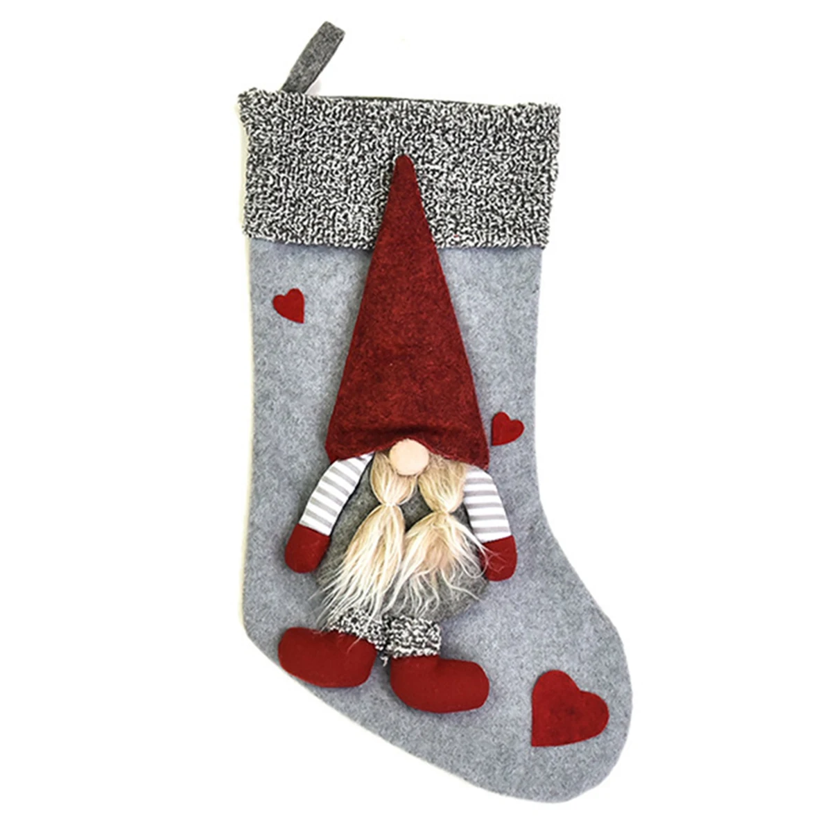 Новогодние рождественские носки сумка для дома вечерние елочные Декор подарок снеговик олень карман