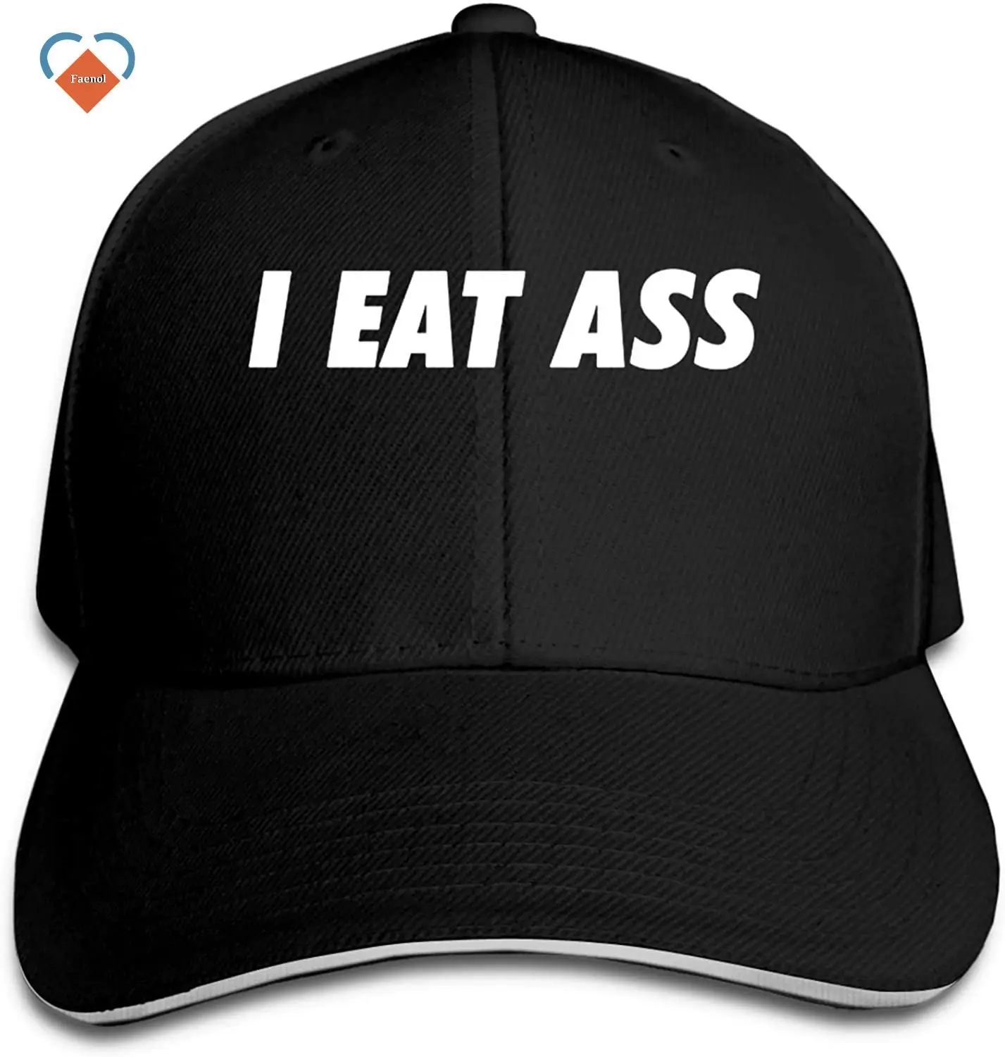 Шапка для мужчин и женщин с большим логотипом I Eat Ass модная Регулируемая шапка