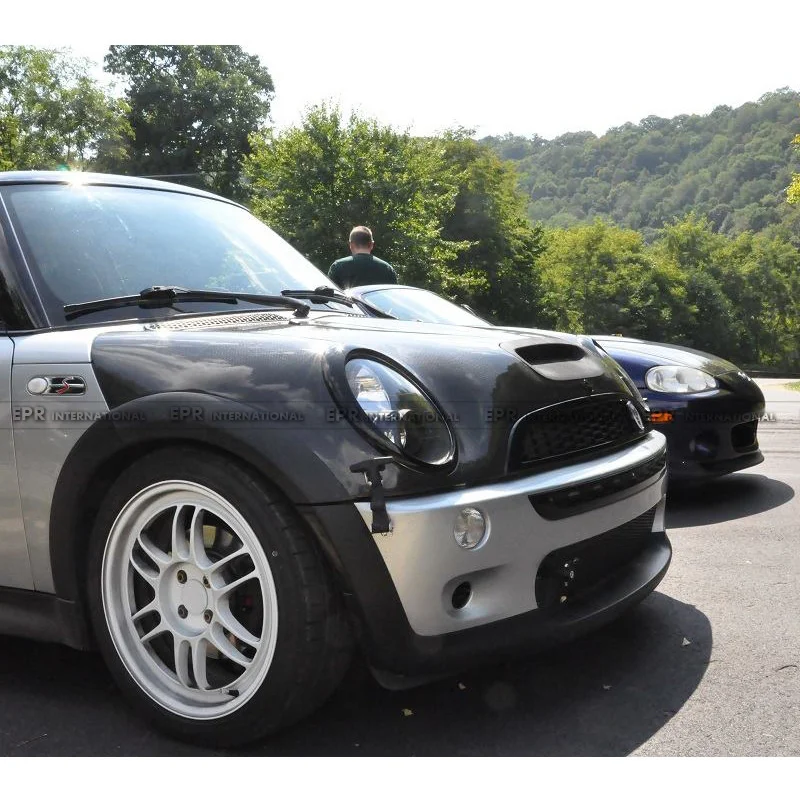 Подходит для Cooper Mini s R56 модифицированный Автомобильный капот двигателя из