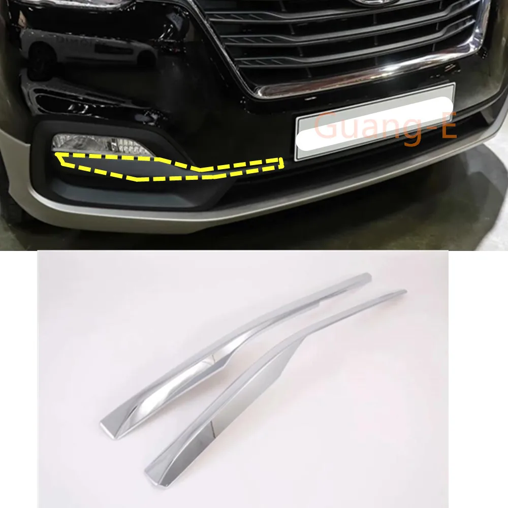 Для Hyundai Starex H 1 2018 2019 2020 передняя противотуманная фара рамка для кузова автомобиля
