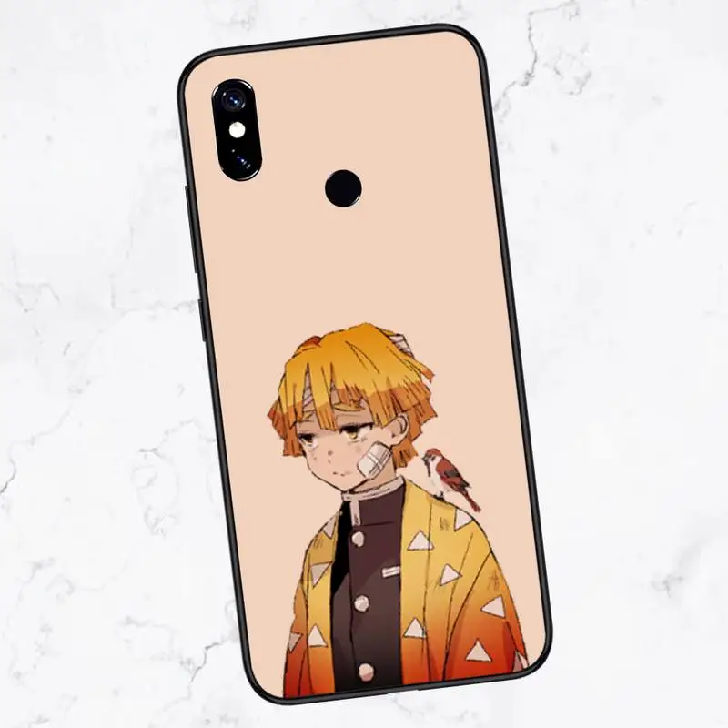 

Demon Slayer Phone Case For Xiaomi Mi A1 A2 5 6 6PLUS 8 9 SE Lite MIX 2 2S MAX 2 3 Pocophone F1