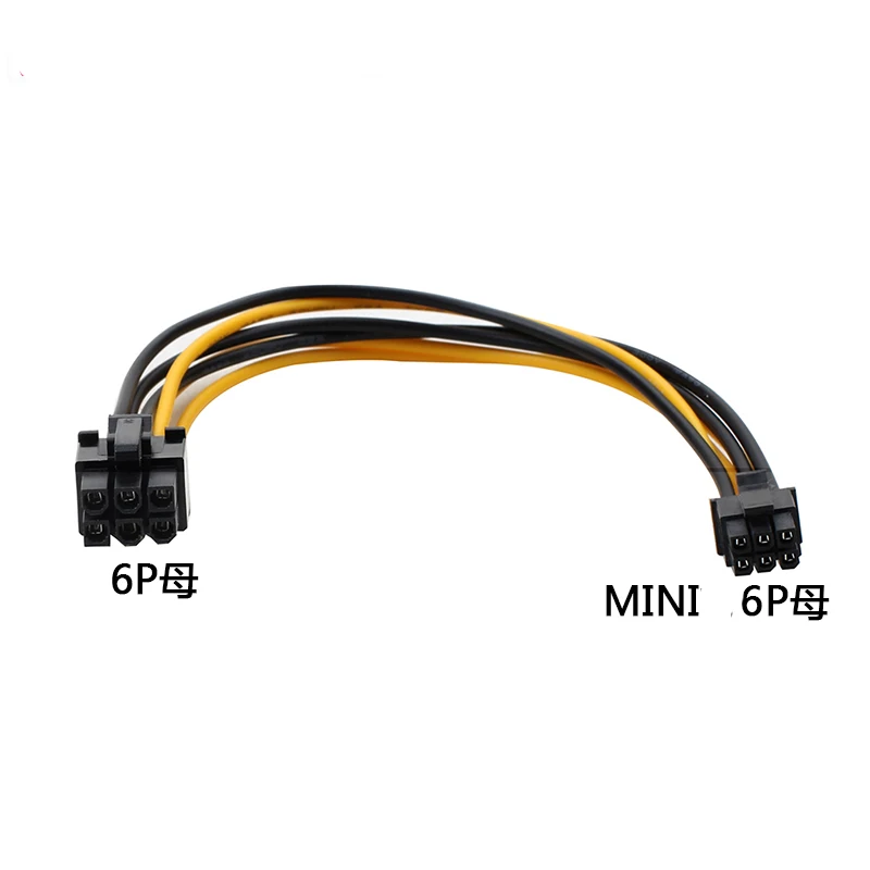 Кабель питания для видеокарты 6 контактов на PCI-E 20 см | Компьютеры и офис