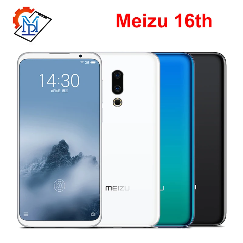 Оригинальный Meizu 16th мобильный телефон 6 0 &quotSuper AMOLED ГБ ОЗУ 64 Гб ПЗУ Восьмиядерный