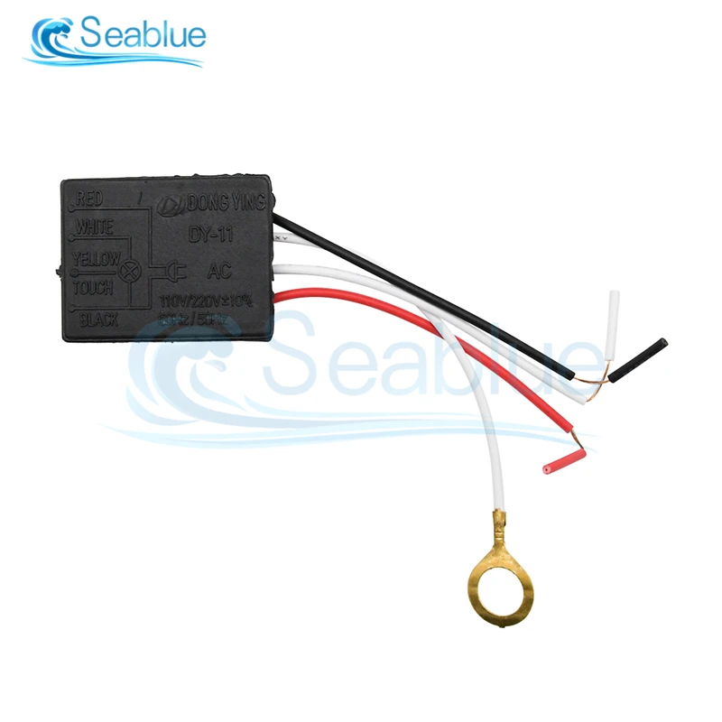 AC 110V 220V 1 Путь 3 Way Настольный светильник Запчасти ВКЛ/ВЫКЛ сенсорный Сенсор