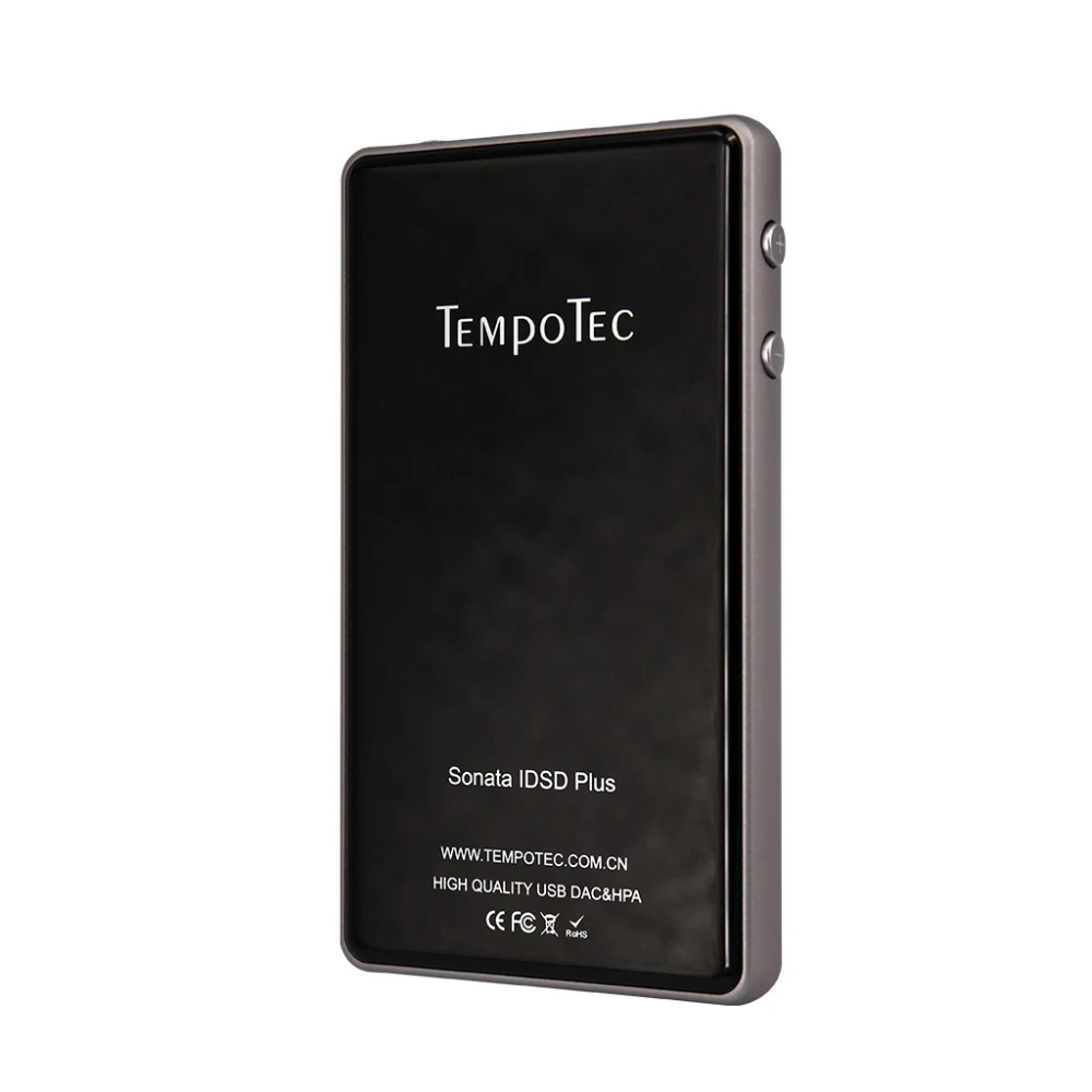 Black Усилитель для наушников TempoTec Sonata iDSD Plus USB портативный цап поддержка WIN MacOSX Android iPHONE True Blance Двойной ЦАП DSD HIFI - Цвет: Black