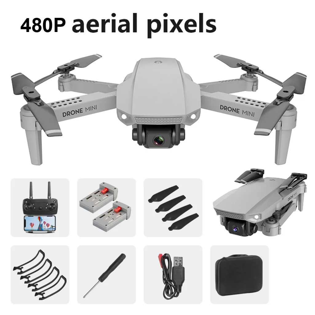 2020 Новый Drone Мини E88 480P HD Камера WI FI с видом от первого лица Складная удержания