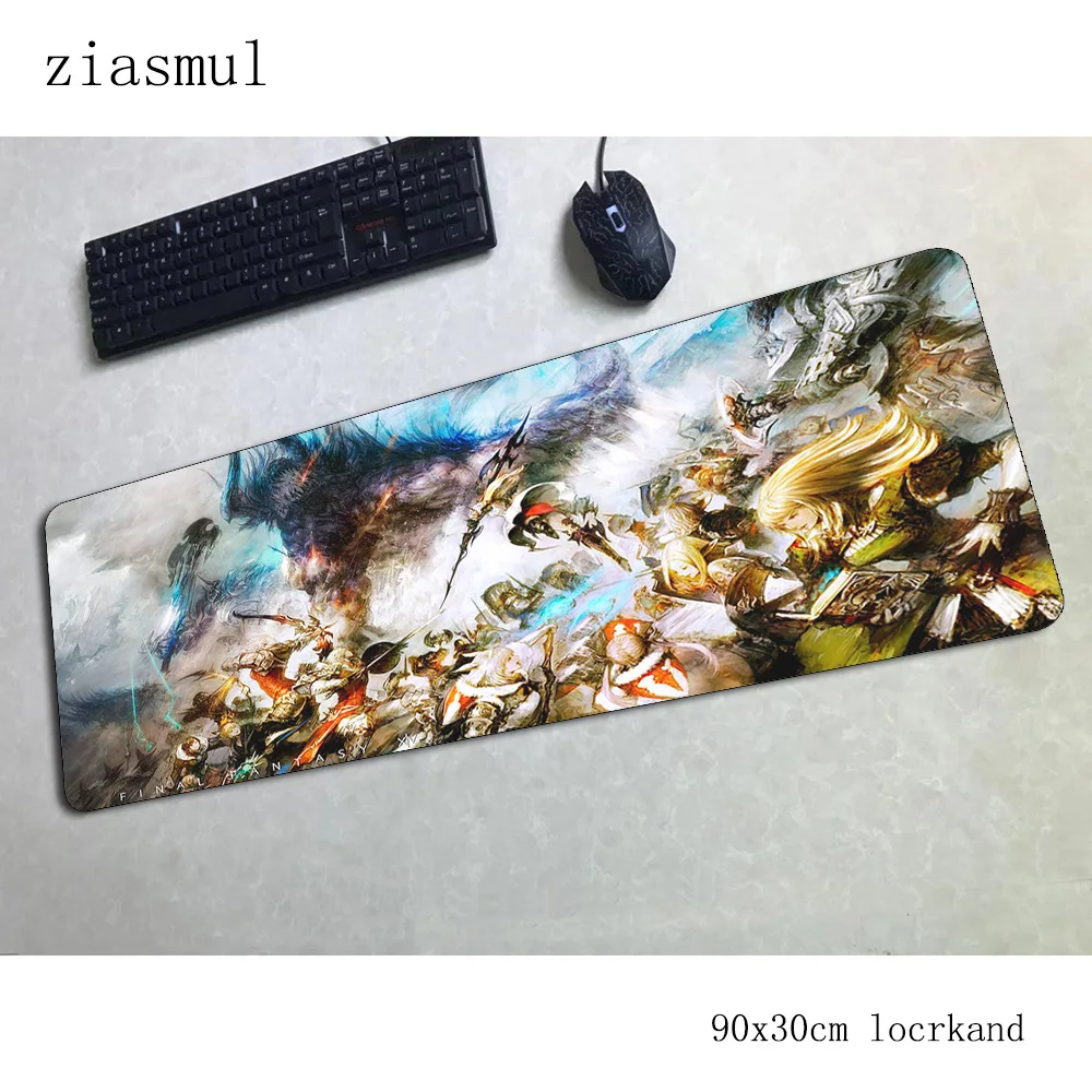 Последняя Фантазия xiv padmouse 900x300x3 мм игровой коврик для мыши Kawaii геймер