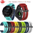 Ремешок для смарт-часов Garmin Fenix 5 6 Plus Forerunner 935 945, быстросъемный ремешок для силиконового браслета Xiaomi Stratos 2
