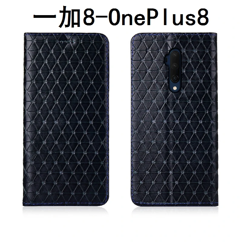 

Luxury flip calfskin genuine leather case for Oneplus Nord 5G/Oneplus 8 Pro/Oneplus 8 phone case holster phone case card holder