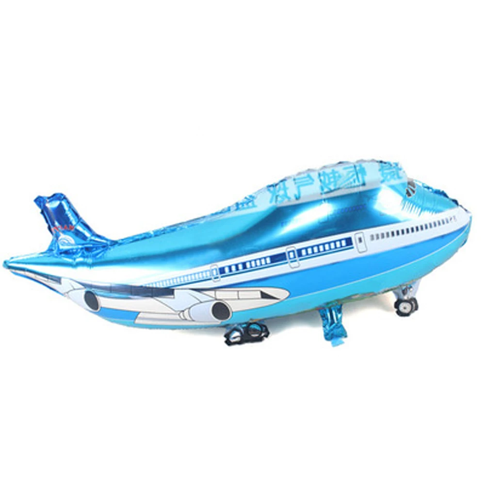 Творческий 42x82 см самолет воздушные шары формы майлара для мальчика игрушки Baby