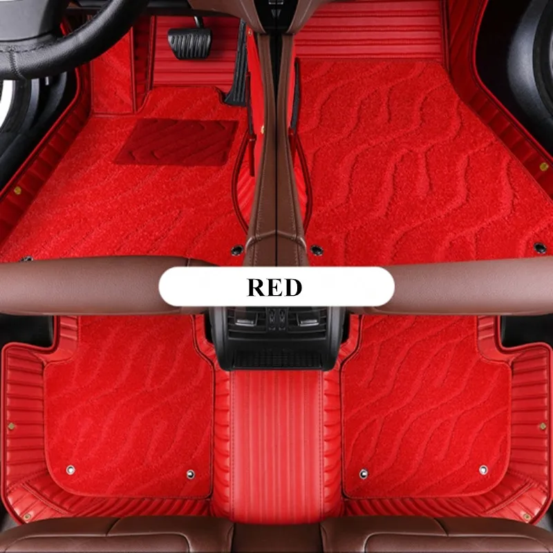 

High quality! Custom special car floor mats for Mercedes Benz GLC 350e 2021 durable double layers carpets rugs for GLC350e 2020