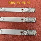 Полоса светодиодной подсветки для SONY KDL-32R300B, 32PFH4100, 32PHT4509, 32PHT4032, 32PFT5300, 32LH500D, 32PFS6401, 32PFK4309, LG 32LJ500, 3 шт.