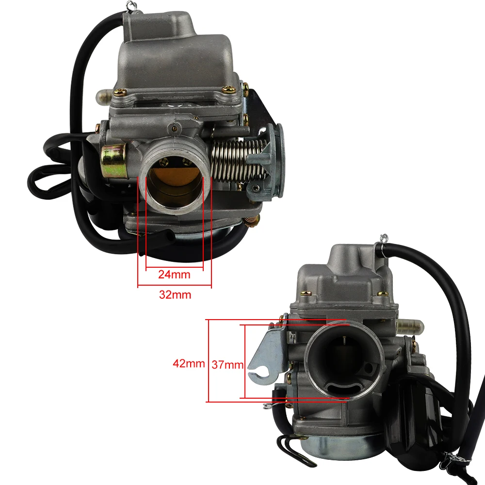 Карбюратор PD24J 24 мм для GY6 125cc 150cc Мопед QMJ152 QMI157 скутеры Kazuma Redcat Taotao ATV Gokart |