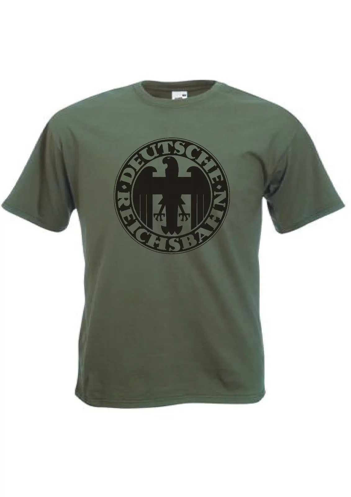 2019 летняя модная мужская футболка немецкая рейхсбахн Империя Рейх Орел Дойче