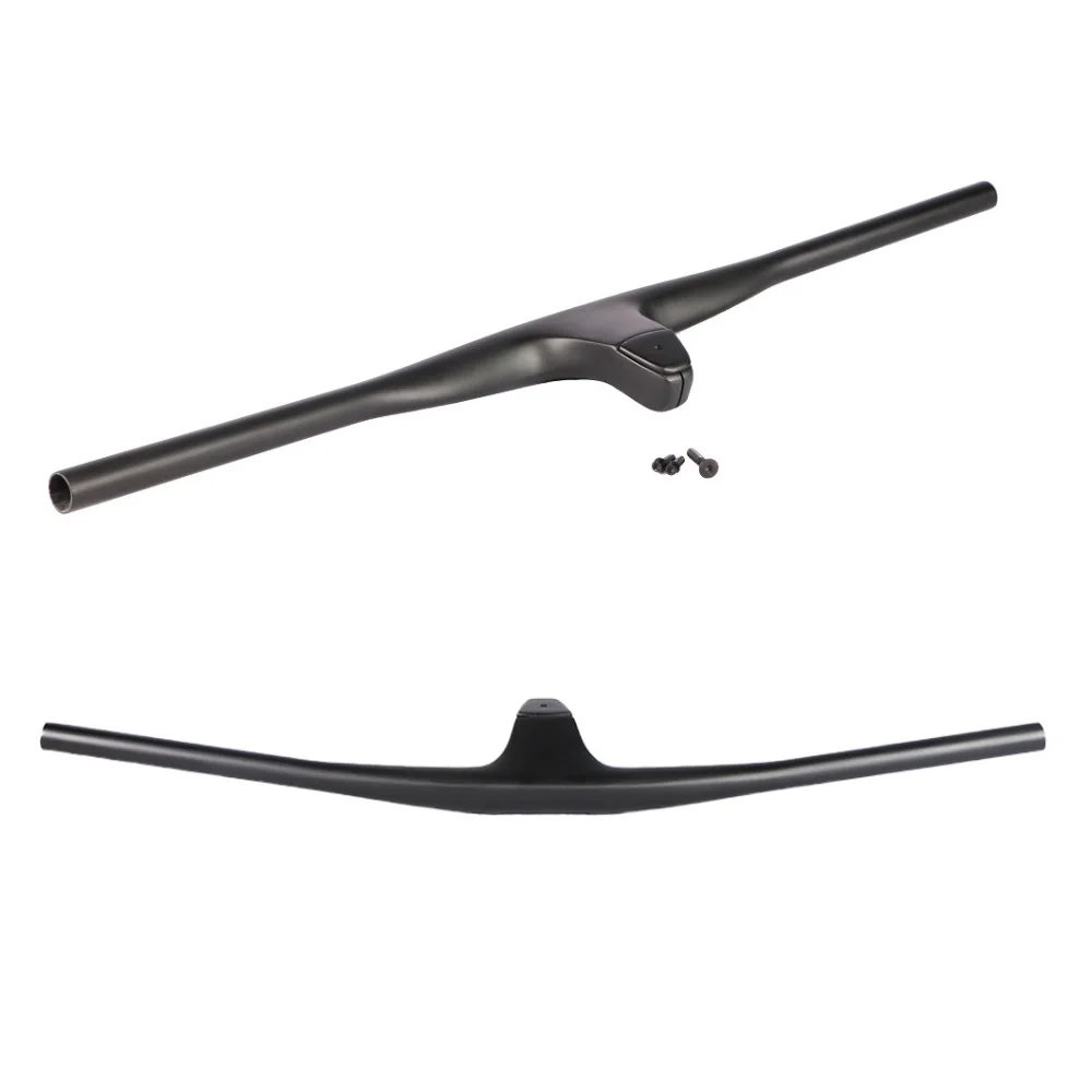 Интегрированный руль T1000 из углеродного волокна для горного велосипеда-12 °