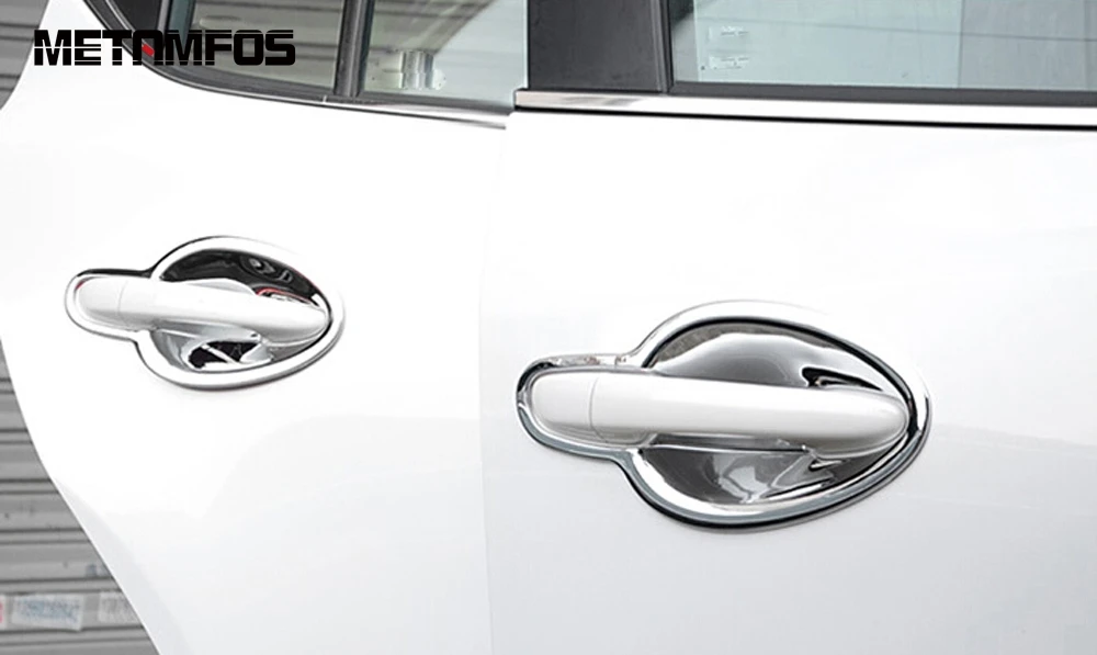 Для Mazda CX 3 CX3 2015 2018 2019 2020 хромированные дверные ручки чаши крышка литья