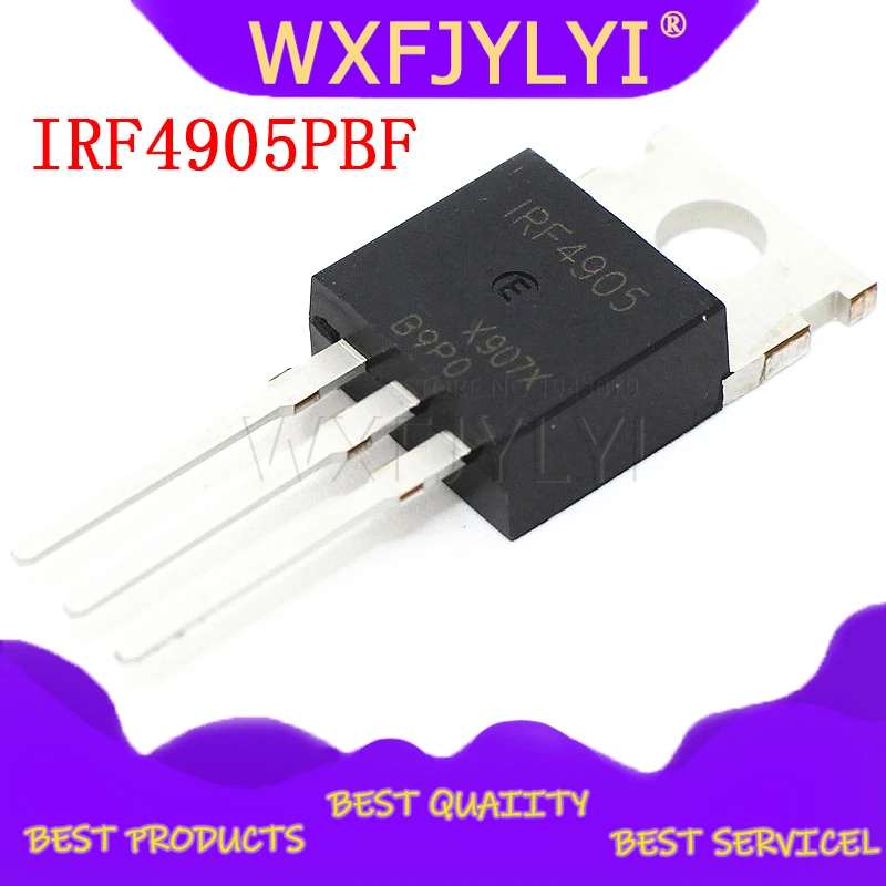 10 шт. IRF4905PBF TO220 IRF4905 TO-220 IRF4905P силовой MOSFET Новый и оригинальный | Электронные