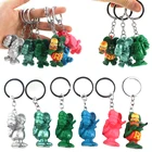 6 стилей; Цвет цепи крыса Фин мышь финкой Легенда ключ милый брелок мешок подарки ручной работы на каблуке 5 см