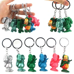 6 стилей; Цвет цепи крыса Фин мышь финкой Легенда ключ милый брелок мешок подарки ручной работы на каблуке 5 см