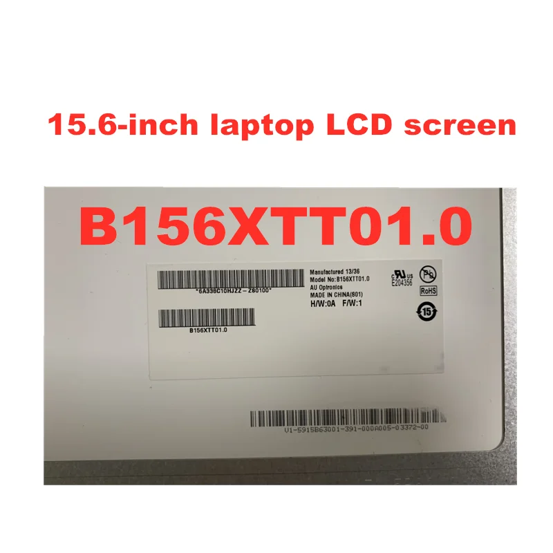 free shipping 15 6 inch b156xtt01 0 led display with touch matrix for laptop 11366x768 hd 40pins lcd screen free global shipping