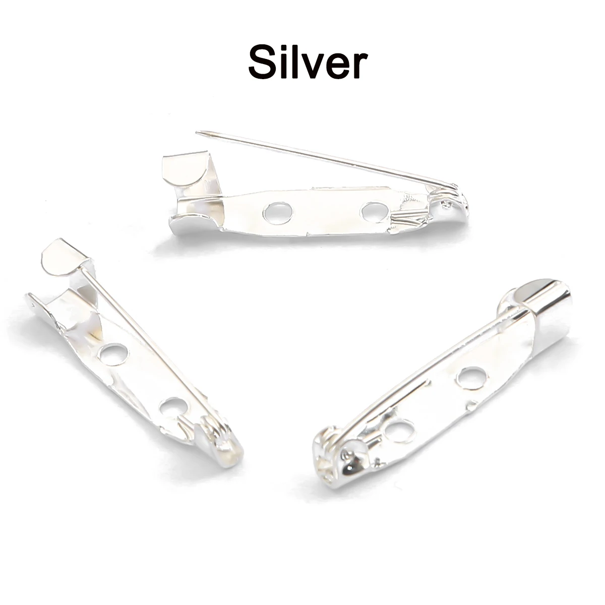 Зажим для броши 15 20 25 30 35 мм 10 шт./лот