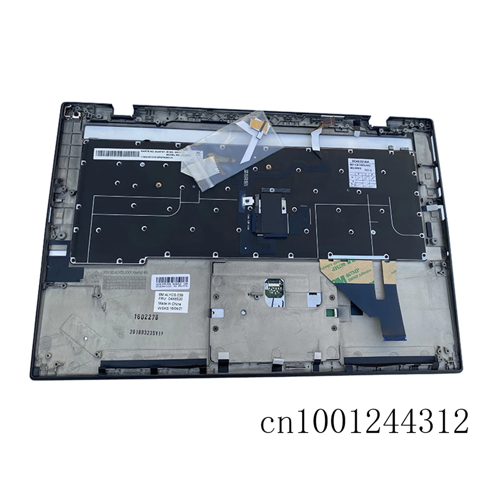 

04X6520 New For Lenovo ThinkPad X1 Carbon 2nd Gen Palmrest Keyboard Bezel Cover NO Backlit W/FPR