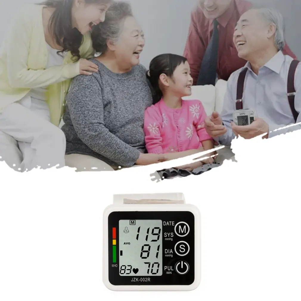 

Accurate Reading High Wrist Sphygmomanometer Automatic Home Optional Voice Report Measuring Instrument Measuring Pulse Rate