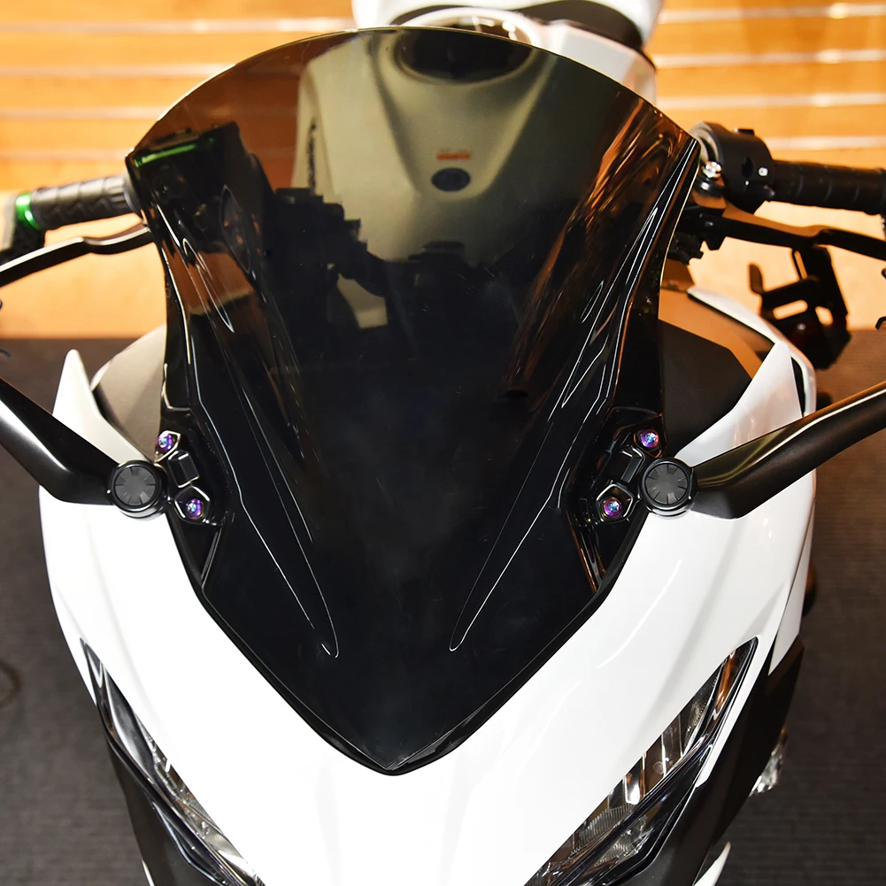 Ветровое стекло для Kawasaki Ninja 400 Ninja400 EX400 250 2018 2019 2020|Козырьки от ветра и ветр. щитки| |