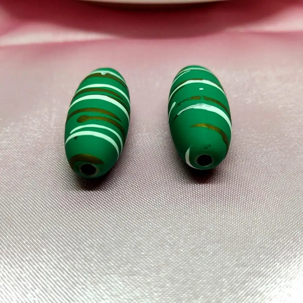 12 мм * 32 6 шт diy ручной работы овальные бусины. Браслет ожерелье серьги аксессуары.