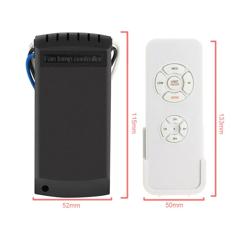 Универсальный комплект для потолочного вентилятора с пультом дистанционного