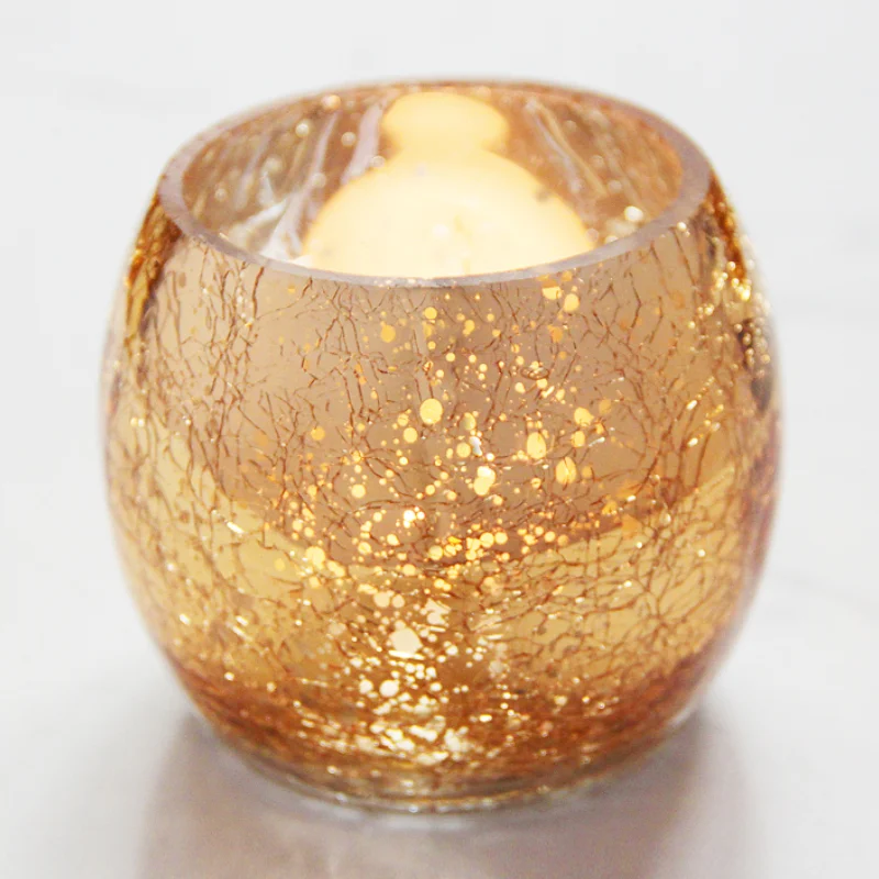 

Cup Nordic Wedding Candle Holder Glass Gold Birthday Small Tealight Candle Holder Bars Modern Decoration Salon Home Decoration