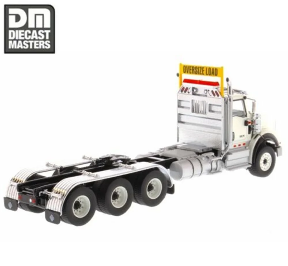 Бренд Diecast Masters 1/50 Белый Руководитель трейлер 71007 международных HX620 кабина день