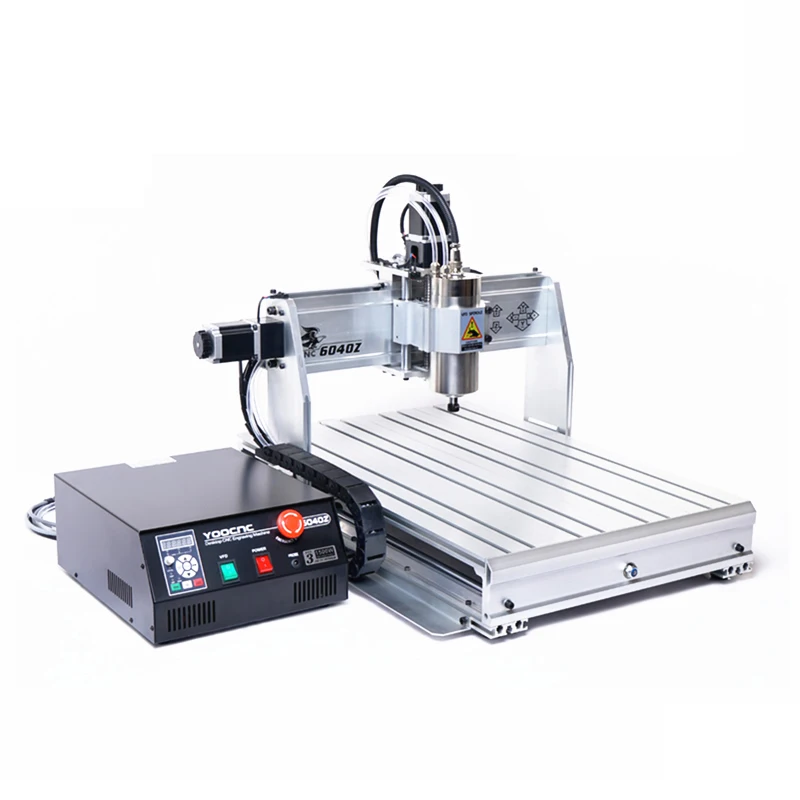 YOOCNC 6040 2200W Desktop USB Machine Router Metal Cutting 2.2KW CNC Spindle Limit Switch Wood Russia Free Tax | Инструменты