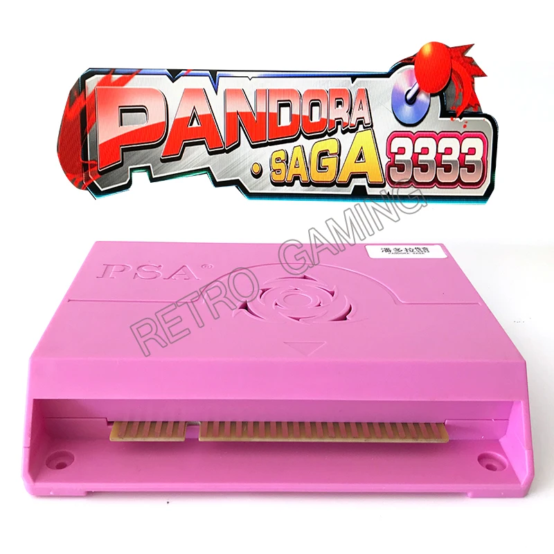 Аркадная игровая доска 3333 в 1 Pandora Saga Box Поддержка 3 4 Мульти плееров Jamma версия HD